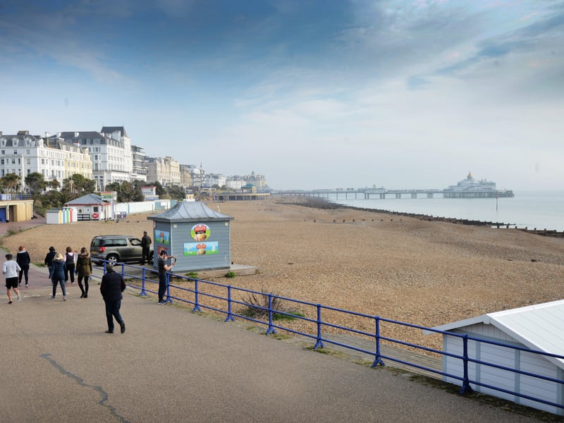 Second was Eastbourne with 196 arrivals to Hastings in the year to June 2019.