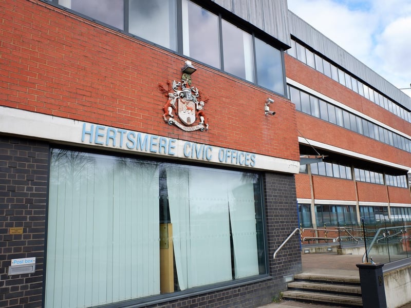 229 people arrived in the area from Hertsmere in the year to June 2019