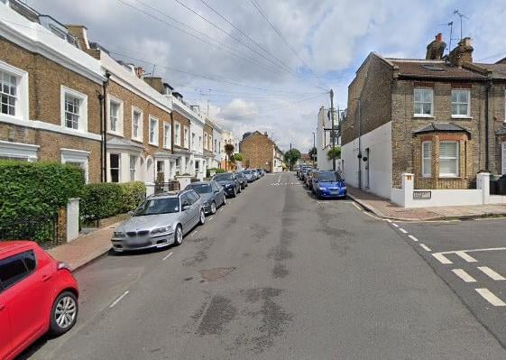 The sixth most common place people arrived in the area from was Wandsworth, London, with 347 arrivals in the year to June 2019.
 Picture from Google Streetview