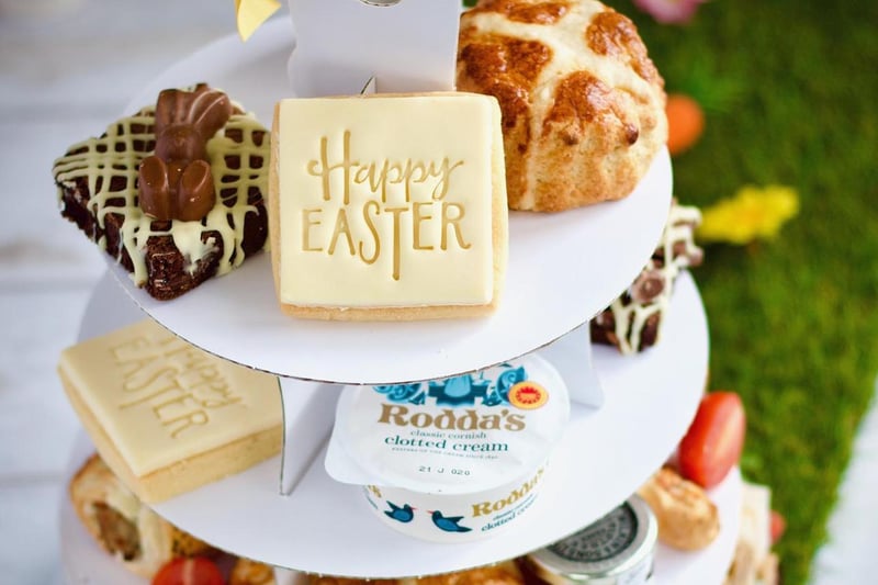 Amy's Vintage Tea, based in Northampton, is offering Easter Deluxe treat boxes for £25, an Easter overload brownie slab for £20, an afternoon tea for one priced at £18 and an afternoon tea for two for the price of £35. Call 07753 217082 or visit www.amysvintageteas.co.uk/ for more information.