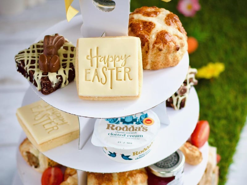Amy's Vintage Tea, based in Northampton, is offering Easter Deluxe treat boxes for £25, an Easter overload brownie slab for £20, an afternoon tea for one priced at £18 and an afternoon tea for two for the price of £35. Call 07753 217082 or visit www.amysvintageteas.co.uk/ for more information.