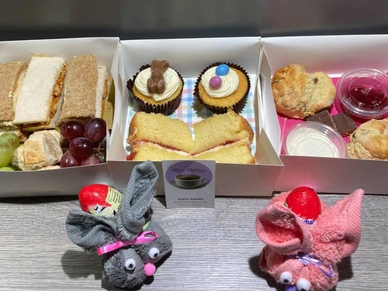 Nic's Kitchen in Raunds is offering afternoon teas priced at £12.50 per person. They will be available to deliver on Easter Sunday. There are additionally platter trays available to order and flannel bunnies that can be bought for an additional £4. Call 01933 420499 to find out more.