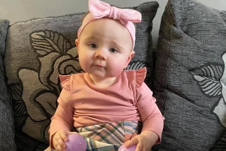 Kiya Grace Macgregor will be turning one tomorrow on March 26! She was born three weeks early just three days after the first national lockdown was announced. Her mum, Kathryn, said: "Despite the set backs in her first year, shes now thriving and hitting all her milestones."
