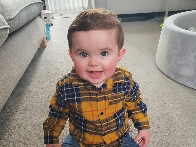 Jake Lewis Everett-Collins will be turning one on April 23!