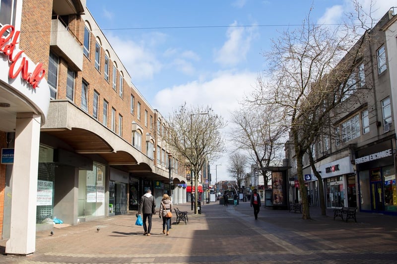 Shopping — although you can go out for non-essential reasons, you can't go non-essential shopping yet. Supermarkets and DIY stores at out-of-town retail parks will still be busy, but town centres not so much