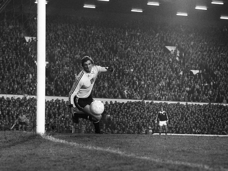 May, 1978, Division Three. Wrexham 0, Posh 0. Posh had to win at the home of the Third Division champions on the final day of the season to go up to the second tier of English football for the first time, but were frustrated by a brilliant goalkeeping display from Dai Davies (pictured). Preston went up instead, Chris Turner left that summer, manager John Barnwell left the following November and Posh were relegated the following May.