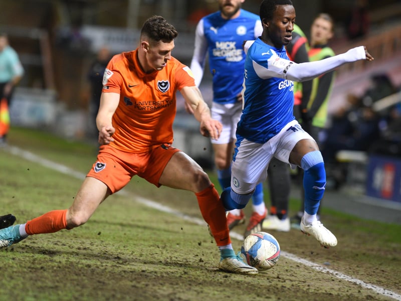 SIRIKI DEMBELE (for Burrows, 56 mins): Made a big difference to the Posh forward line and delivered the fine finish that should have led to victory. Has to start if fit 7.