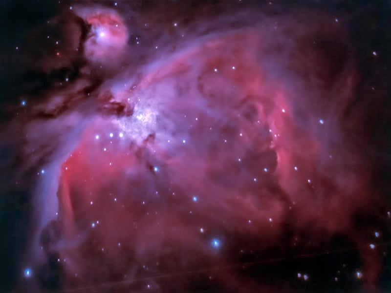 Close up of Orion Nebula