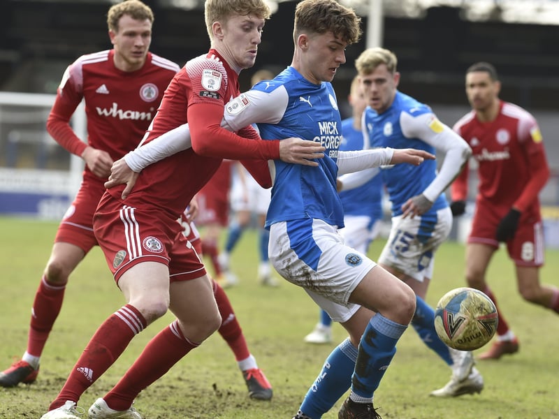 HARRISON BURROWS: One lovely cross which almost led to an own goal, but too often played the ball backwards. Harrassed off the ball too many times and taken off for Dembele 5.5
