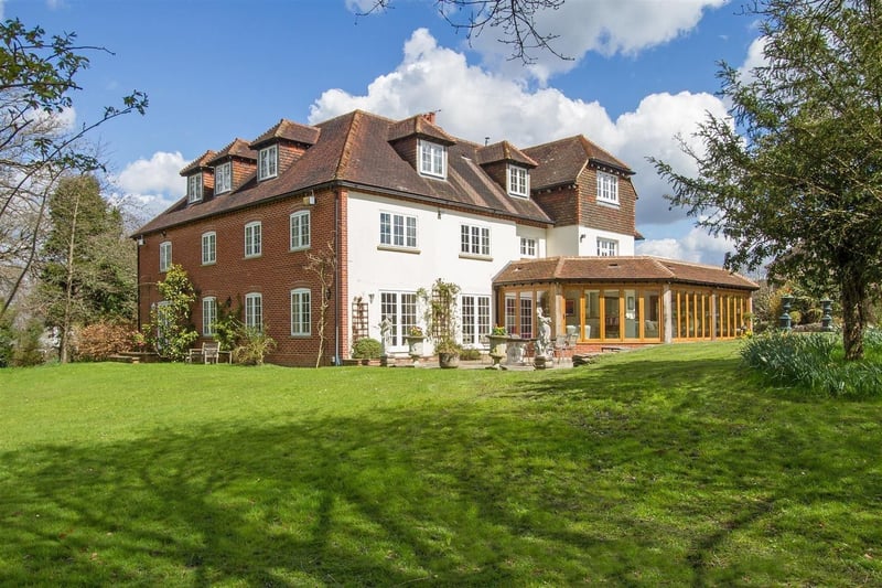 An exceptional seven bedroom home within the South Downs National Park. Price: £2,750,000.