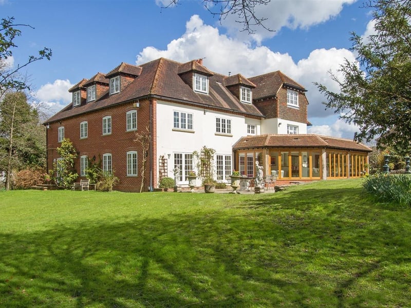 An exceptional seven bedroom home within the South Downs National Park. Price: £2,750,000.