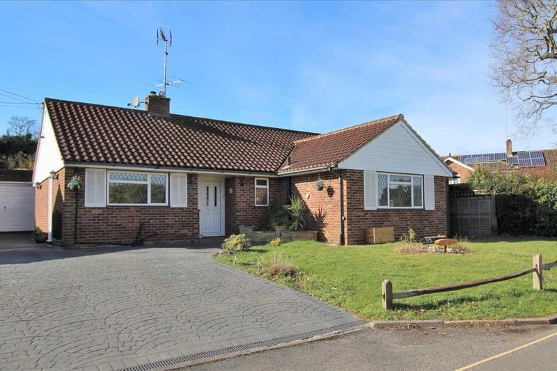 A generously proportioned and well maintained detached three bedroom bungalow. Price: £525,000.