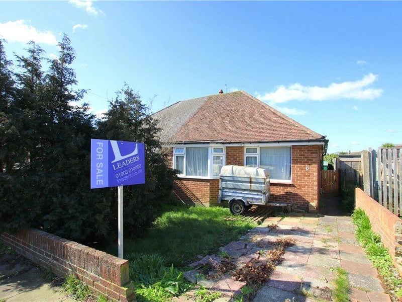This two/three bedroom semi-detached bungalow is situated in Durrington. Price: £275,000.