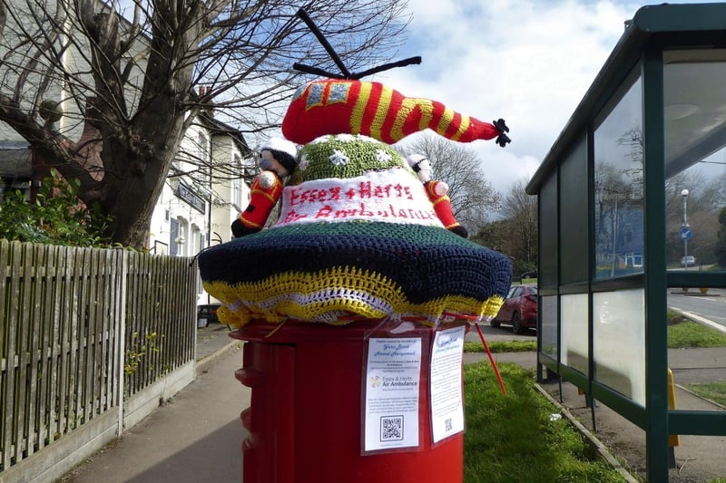 Postbox topper for Midland Road
