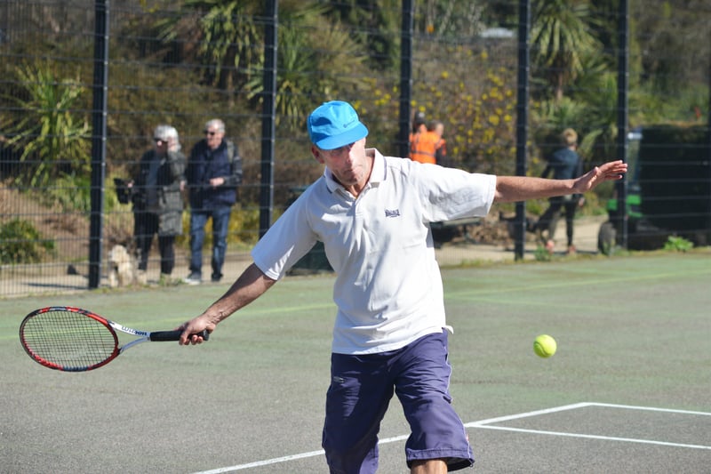 Tennis courts in Alexandra Park, Hastings, reopen on March 29 as the UK's lockdown eases. SUS-210329-164938001