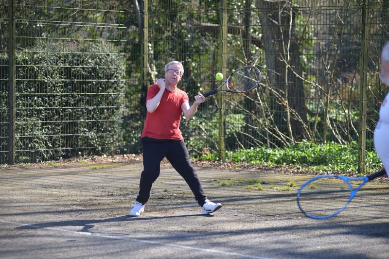 Tennis courts in Alexandra Park, Hastings, reopen on March 29 as the UK's lockdown eases. SUS-210329-164634001
