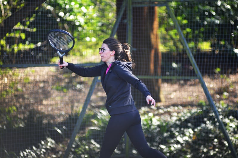 Tennis courts in Alexandra Park, Hastings, reopen on March 29 as the UK's lockdown eases. SUS-210329-164858001