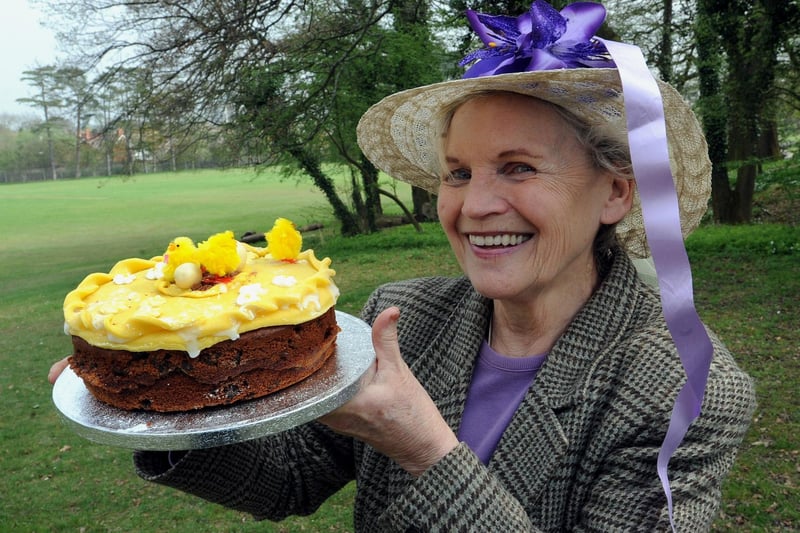 A delightful Easter cake at Goffs Park in 2009