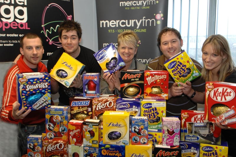Mercury FM's Easter Egg appeal in 2008
