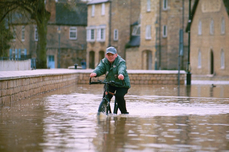 Stamford was also hit by severe flooding over Easter in 1998.