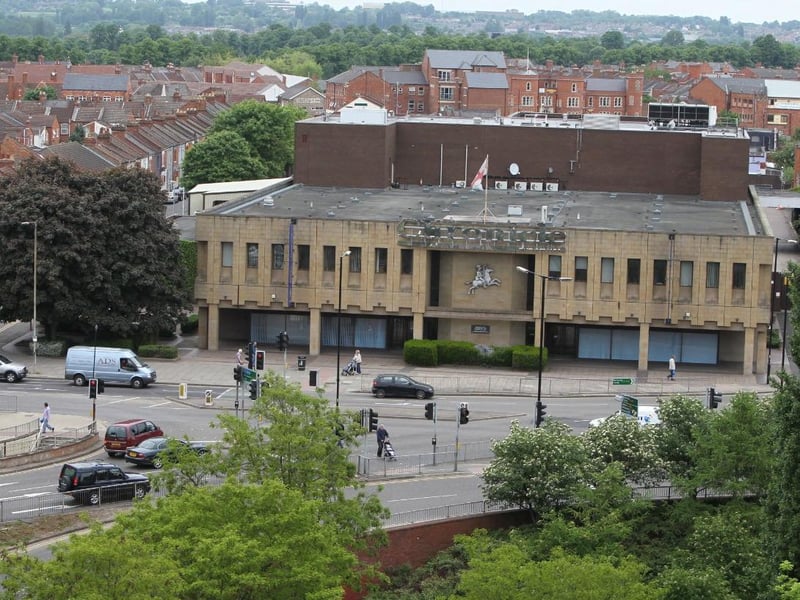 The old offices of the Chronicle & Echo, and the printworks behind, in 2010