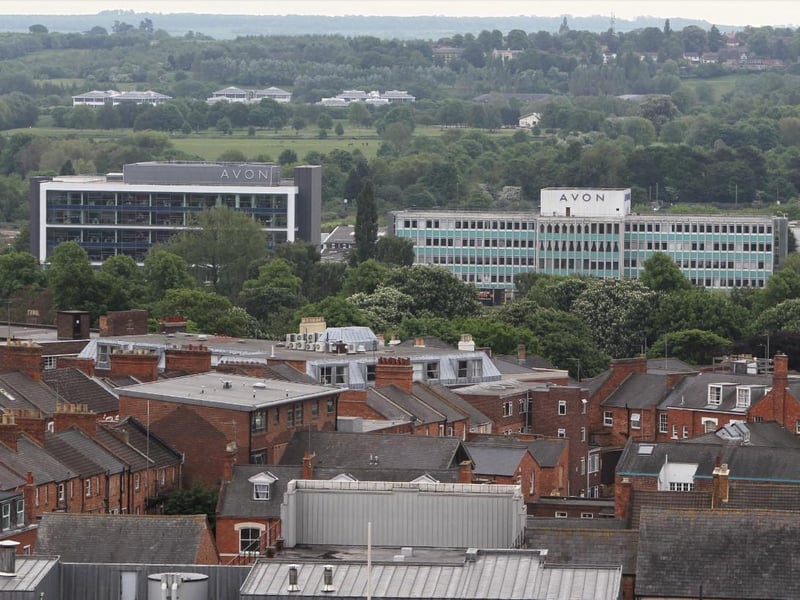 This view is from the top Northampton House and was taken by our photographer in 2010. It looks over to the Avon building, now home to the new University of Northampton Waterside campus