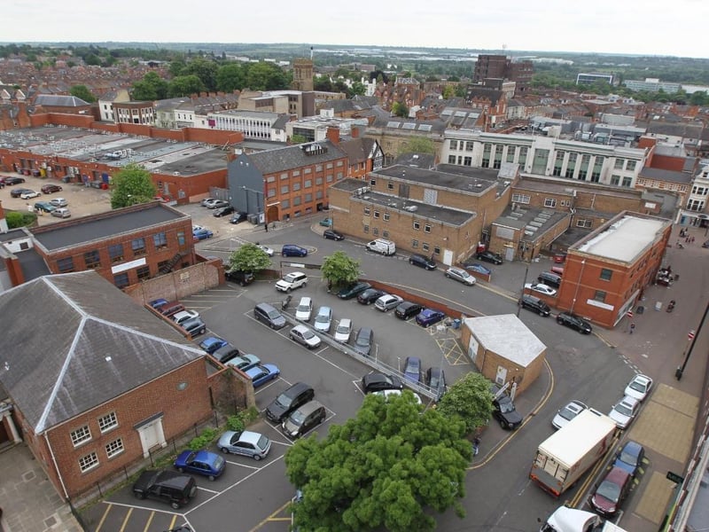 Another view of the town from Northampton House