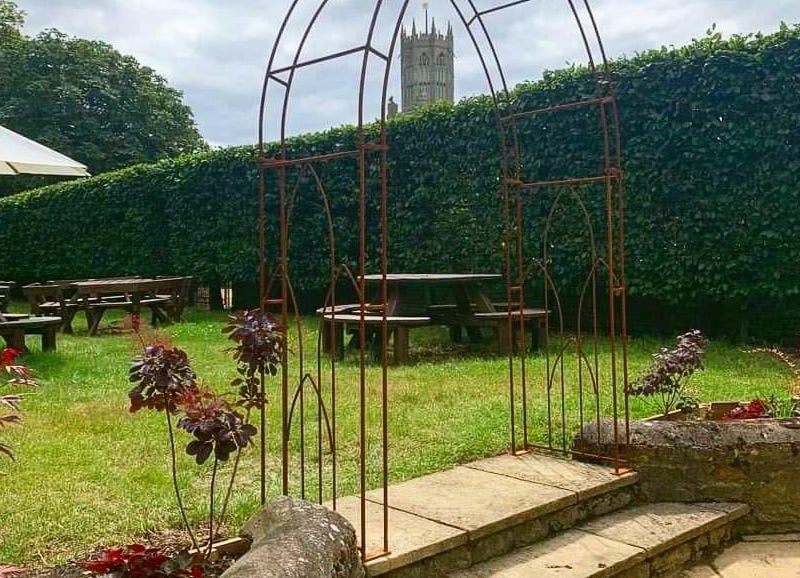 Outside dining is returning to The Falcon Inn at Fotheringhay