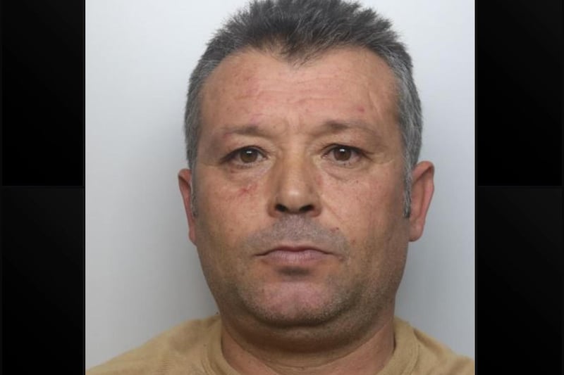 Cocaine dealer Ziso Berouka, 45, was jailed for five years after a routine traffic stop led police to uncovering drugs worth £40,000 plus £10,000 in cash at the 45-year-old's house in Lower Hester Street, Northampton