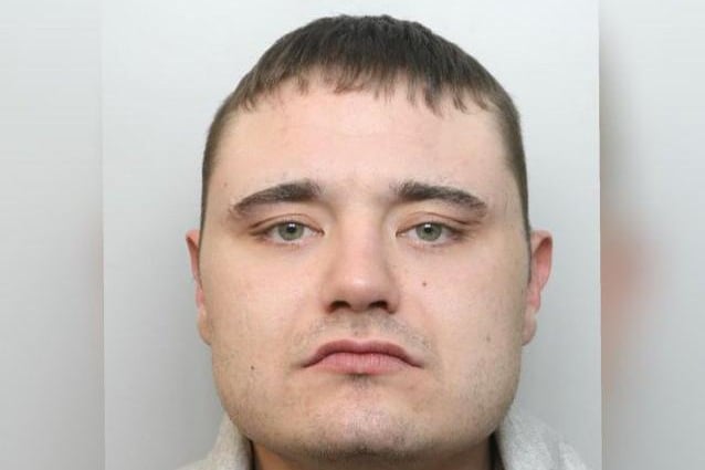 A Northampton Crown Court judge jailed Daniel McIntyre for 31⁄2 years after hearing he threatened a terrified stranger with a knife before stealing a bottle of cider and some cigarettes on a wooded area near Corby swimming pool