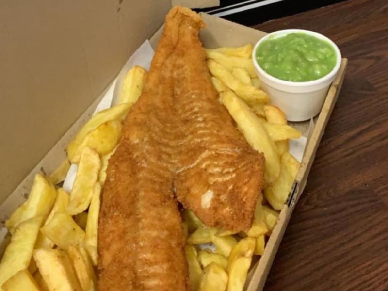 The Old Village Fish and Chip Shop can be found in High Street, Corby.