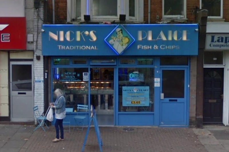 Winner of the Northampton Chronicle & Echo’s Chippy of the Year 2019 award, Nick's Plaice is also a go-to in Northampton for fish and chips.