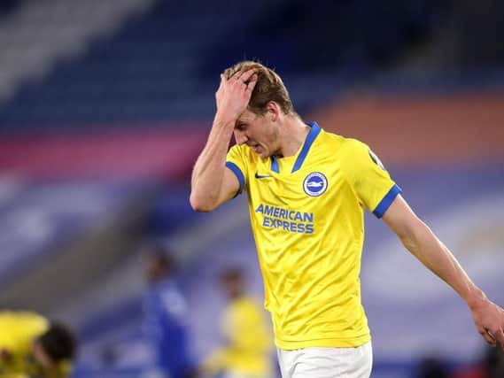 Brighton continue to have injury concerns ahead of their trip to face Man United and Old Trafford