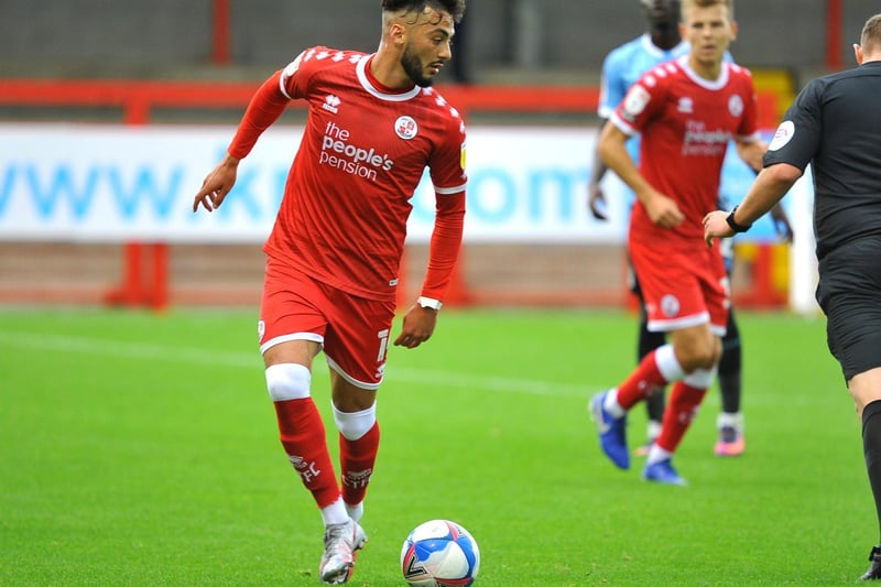 The 23-year-old joined the Reds after being released by Colchester United