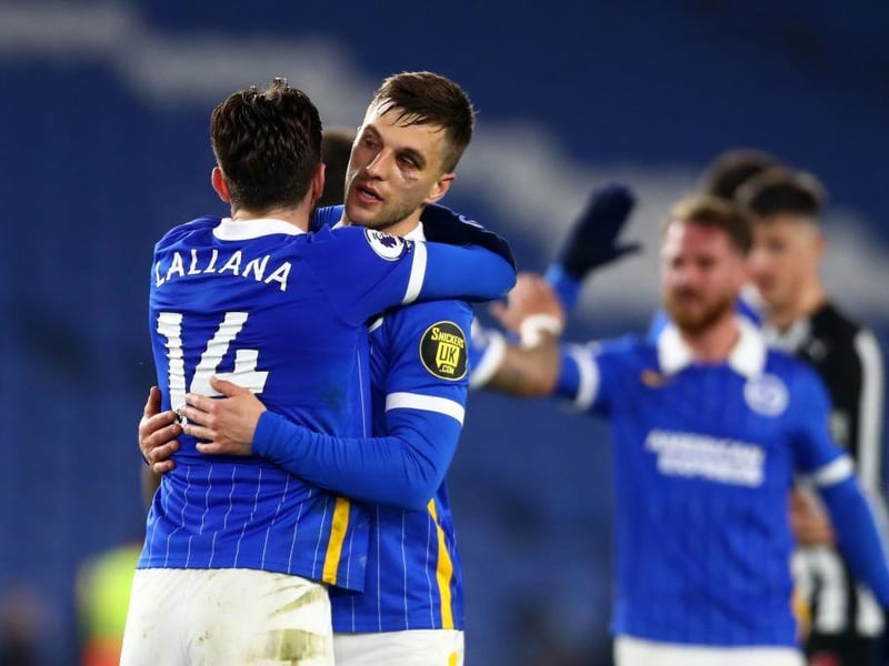 The versatile Dutch international defender will likely take his place on the left of the three man defence. What a signing he has proved to be for Brighton
