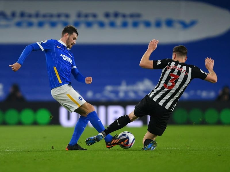 One of Brighton's most consistent performers in the midfield. The German covers so much ground and capable of top quality deliveries into the box from set pieces and open play