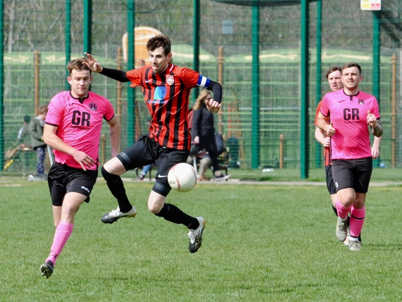 Action and goal celebrations from Southwick 1882's 5-0 win over Ridgewood / Pictures: Stephen Goodger