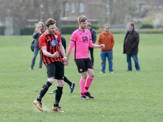 Action and goal celebrations from Southwick 1882's 5-0 win over Ridgewood / Pictures: Stephen Goodger