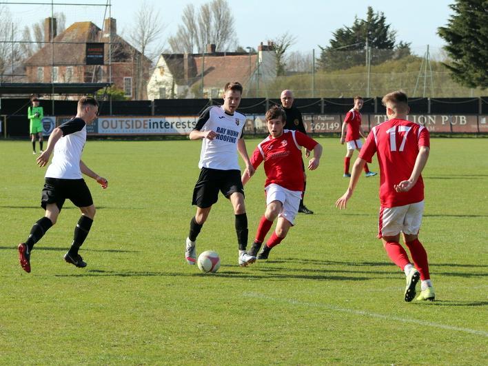 Action from Pagham's 3-2 friendly win over Arundel / Pictures: Roger Smith
