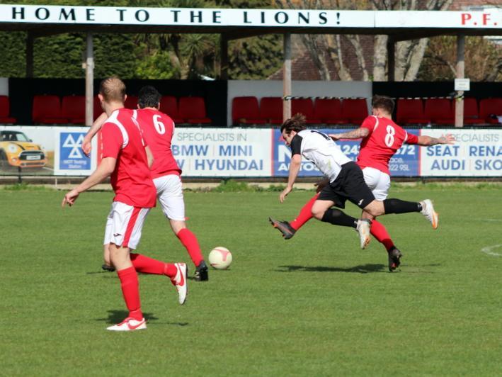 Action from Pagham's 3-2 friendly win over Arundel / Pictures: Roger Smith