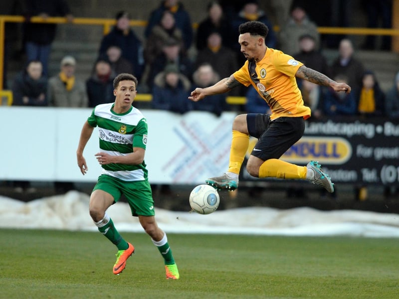 Facing Southport in one of Craig Elliott's first games in charge at Boston.