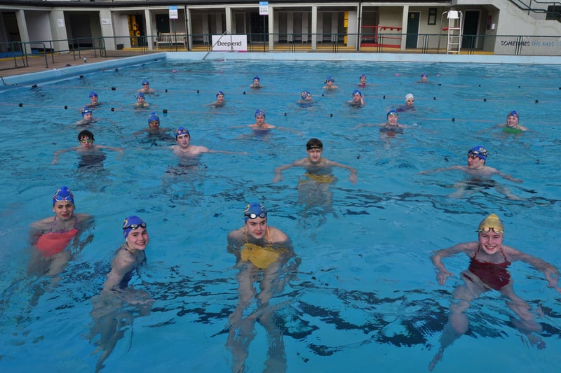 Hundreds of people have enjoyed a swim everyday since the Lido opened last week