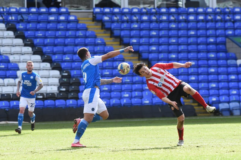 Defensively Sunderland have been outstanding this season, especially given a host of injury problems. Full-back Luke O’Nien (pictured) was outstanding as a centre-back against Posh on Monday. The Wearsiders have conceded just 29 goals in 38 matches compared to 32 in 40 matches by Hull and 38 in 39 matches by Posh. Remarkably Sunderland have lost just five League One games this season.