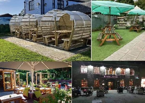 Some of the pub and restaurant gardens waiting for you from April 12