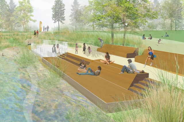 How Brooklands Park in Worthing could look