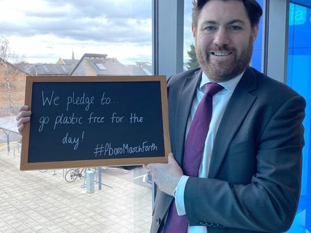 Opportunity Peterborough went plastic free for the day