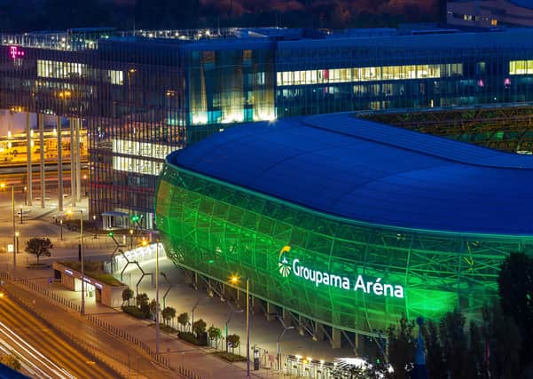 The Groupama Arena in Budapest. Copyright: Lagardere Sports Hungary