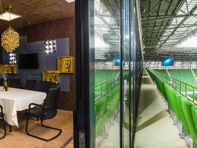 The Groupama Arena in Budapest. Copyright: Lagardere Sports Hungary