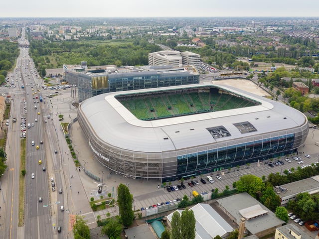 The Groupama Arena in Budapest. Copyright: Lagardere Sports Hungary