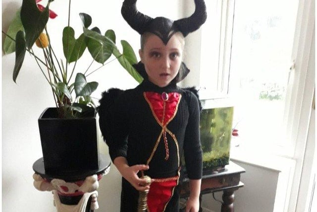 Kiki Neal from St Pauls Academy as Maleficent